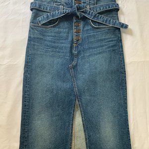 Veronica Beard Denton Corset Skirt